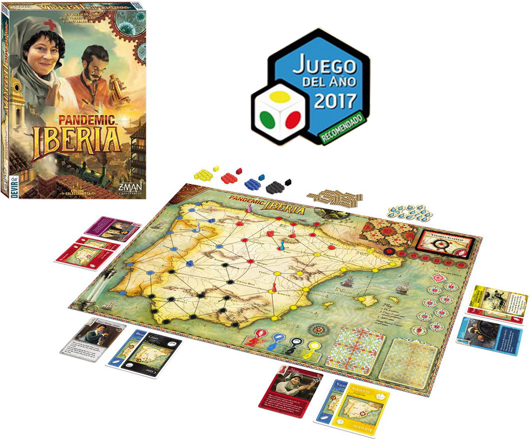 Pandemic Iberia - JdA 2017 Recomendado