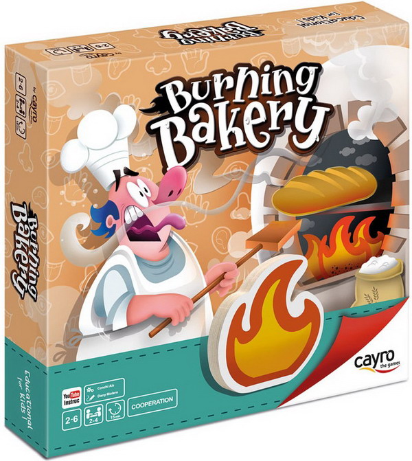 Burning bakery