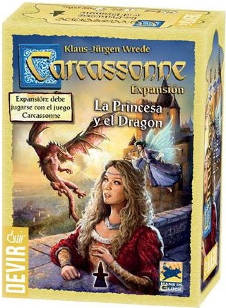 Carcassonne: la princesa y el dragon