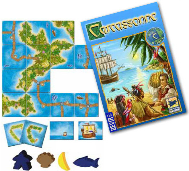 Carcassonne: los Mares del Sur