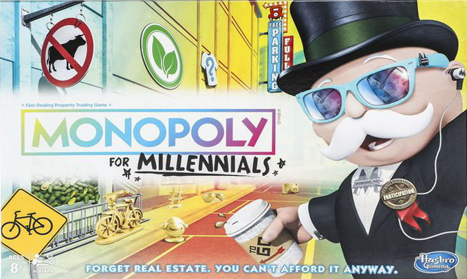 Monopoly for millenials