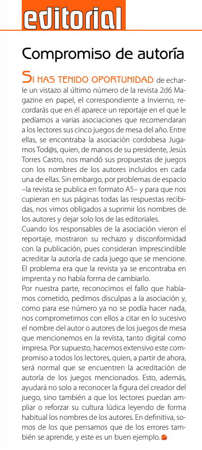 2d6 Magazine