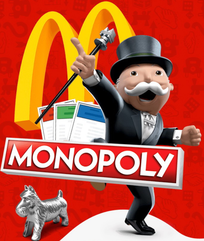 Mr Monopoly @ McDonald's