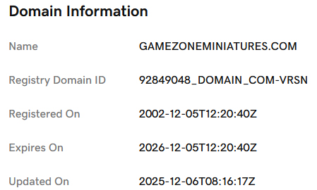 gamezoneminiatures.com