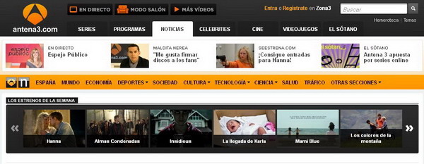 Antena 3 - Me como una y cuento veinte Antena 3 - Me como una y cuento veinte