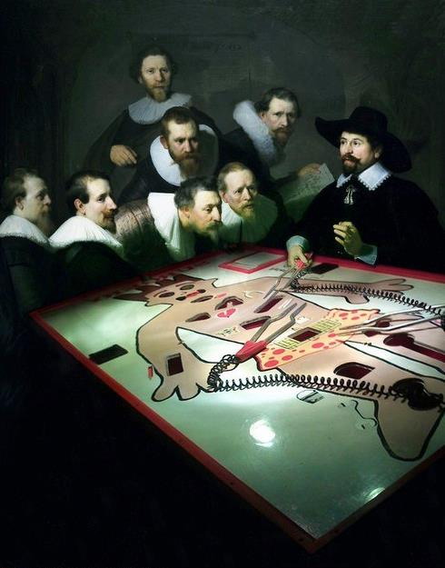 Moderna lecci&oacute;n de anatom&iacute;a